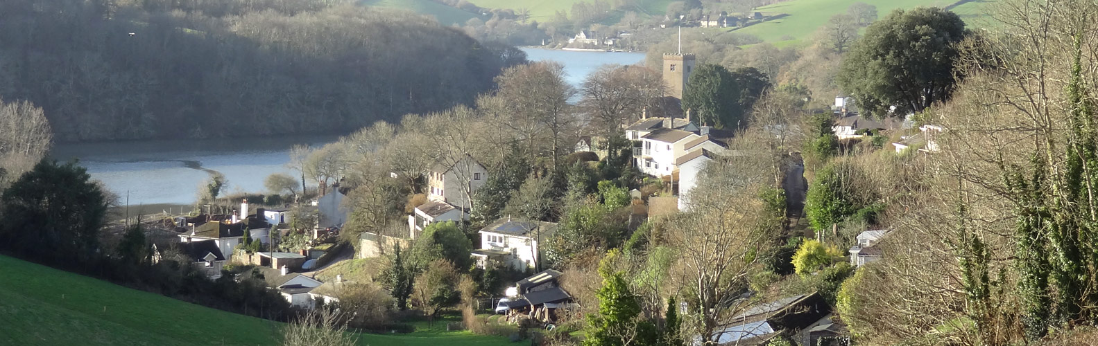 Stoke Gabriel and the River Dart